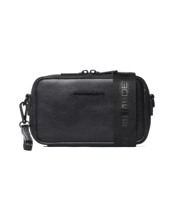 Geanta crossbody cu logo Voron Nova, Negru