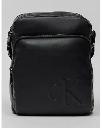 Geanta crossbody Bold Pocket Reporter, Negru
