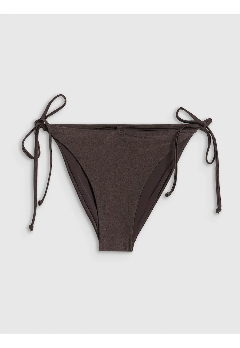 Costum de baie dama,  slip de bikini, ajustabil, Maro