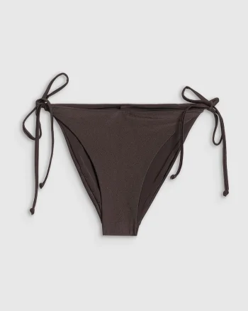 Costum de baie dama,  slip de bikini, ajustabil, Maro