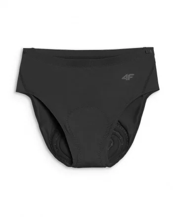 Pantaloni sport dama,  chiloti de ciclism, negru, croiala slim, tehnologie 4FDry