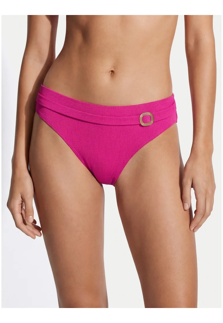 Slip de bikini Dama,  roz, poliamida, elastan