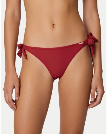Slip de bikini Dama,  rosu, poliamida-elastan