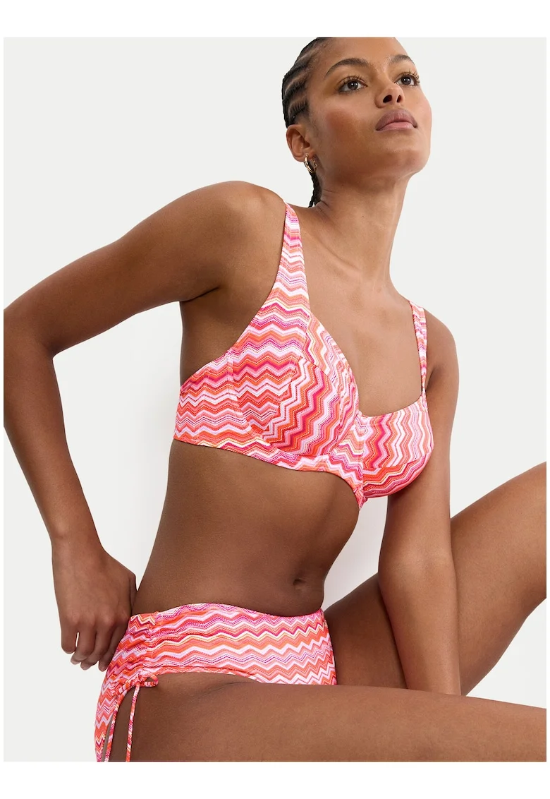 Sutien de bikini pentru femei,  Multicolor, Portocaliu,