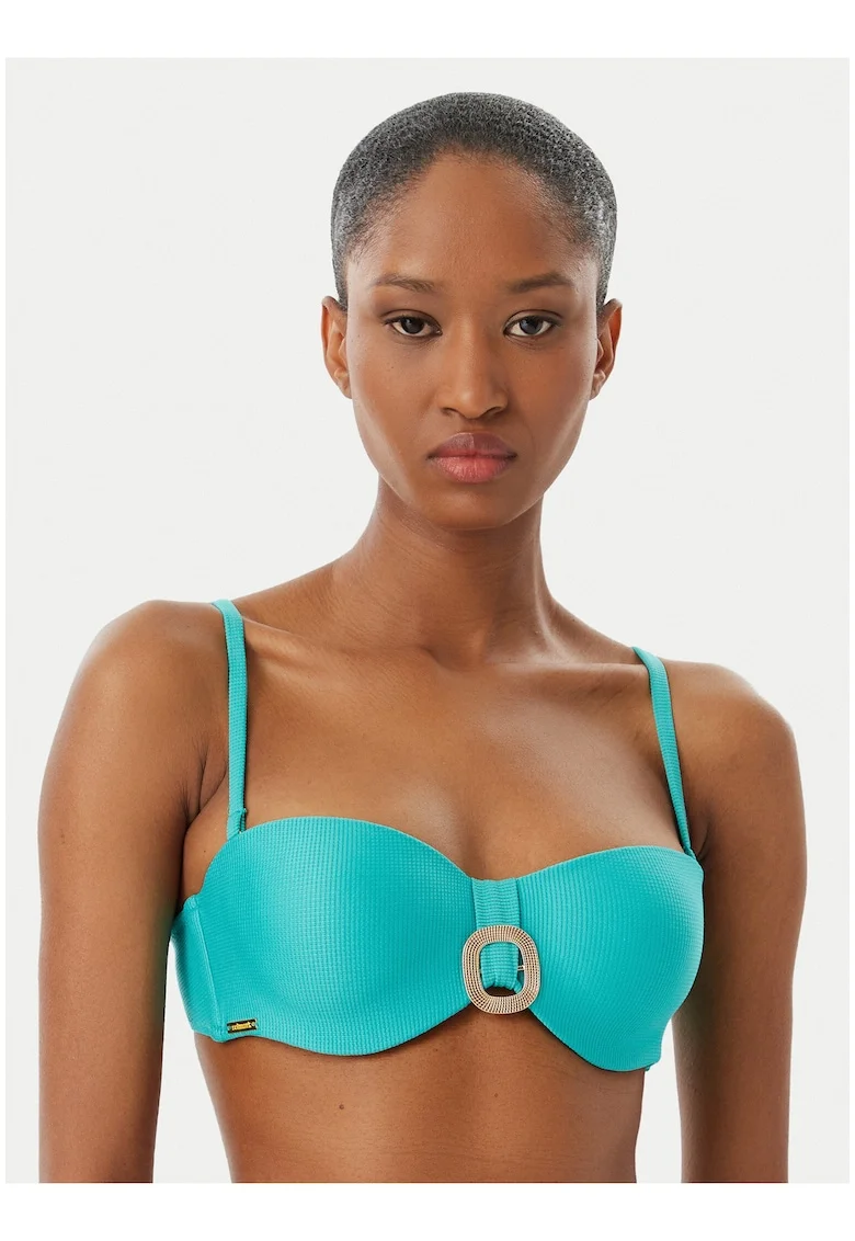 Sutien de bikini,  verde, poliamida, poliester