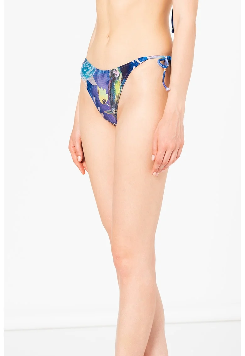 Slip cu imprimeu si prindere laterala