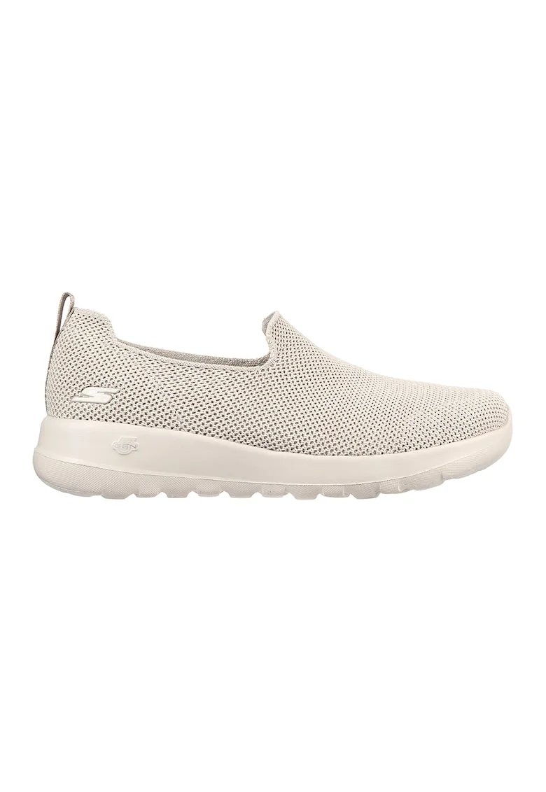 Pantofi slip-on de plasa tricotata GOwalk Joy - Sensational Day, Maro nisip