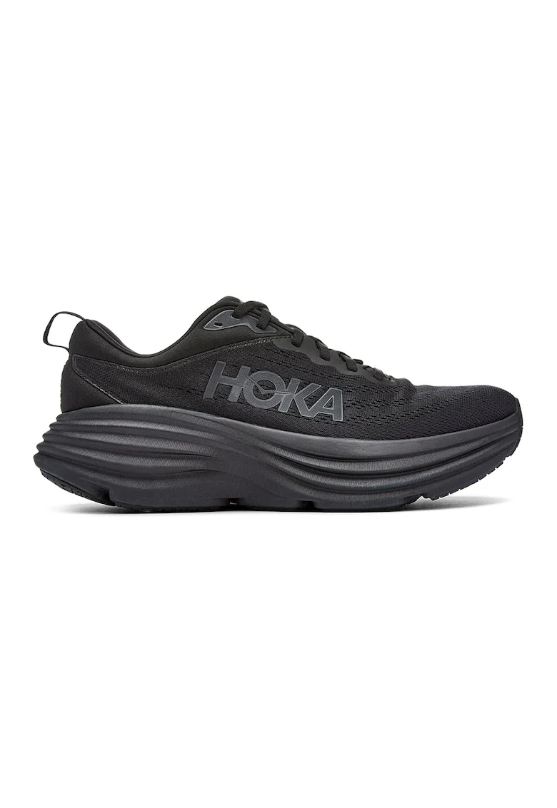 Pantofi Bondi 8 cu logo pentru alergare, Negru