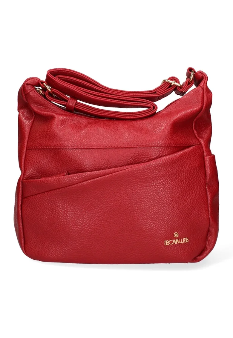 Geanta crossbody din piele ecologica, Rosu