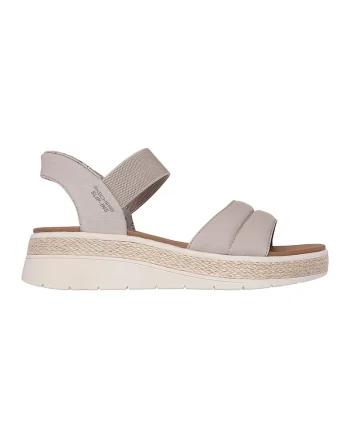 Sandale cu talpa wedge Slip-Ins™ Bobs Sun Ray, Maro taupe deschis