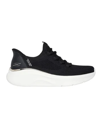 Pantofi sport slip-ins Bobs B Love de plasa, Negru