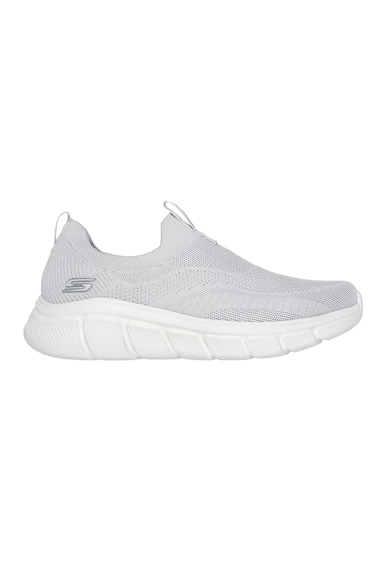 Pantofi sport slip-on din tricot Bobs, Gri deschis