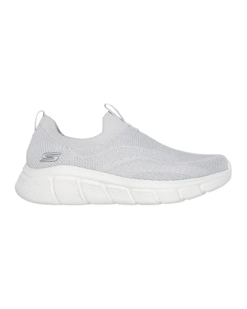 Pantofi sport slip-on din tricot Bobs, Gri deschis