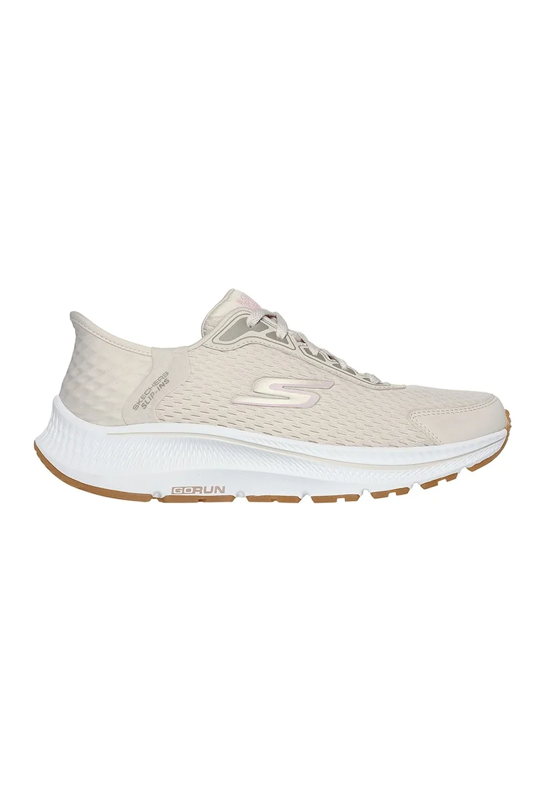 Pantofi sport slip-ins Go Run, Alb fildes