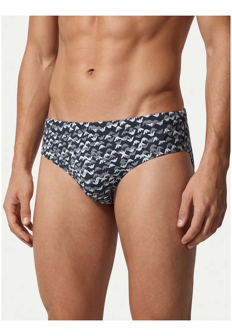 Slip de baie barbati,  multicolor, poliester-elastan