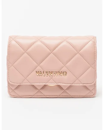 Geanta crossbody de piele ecologica Ocarina, Roz pal