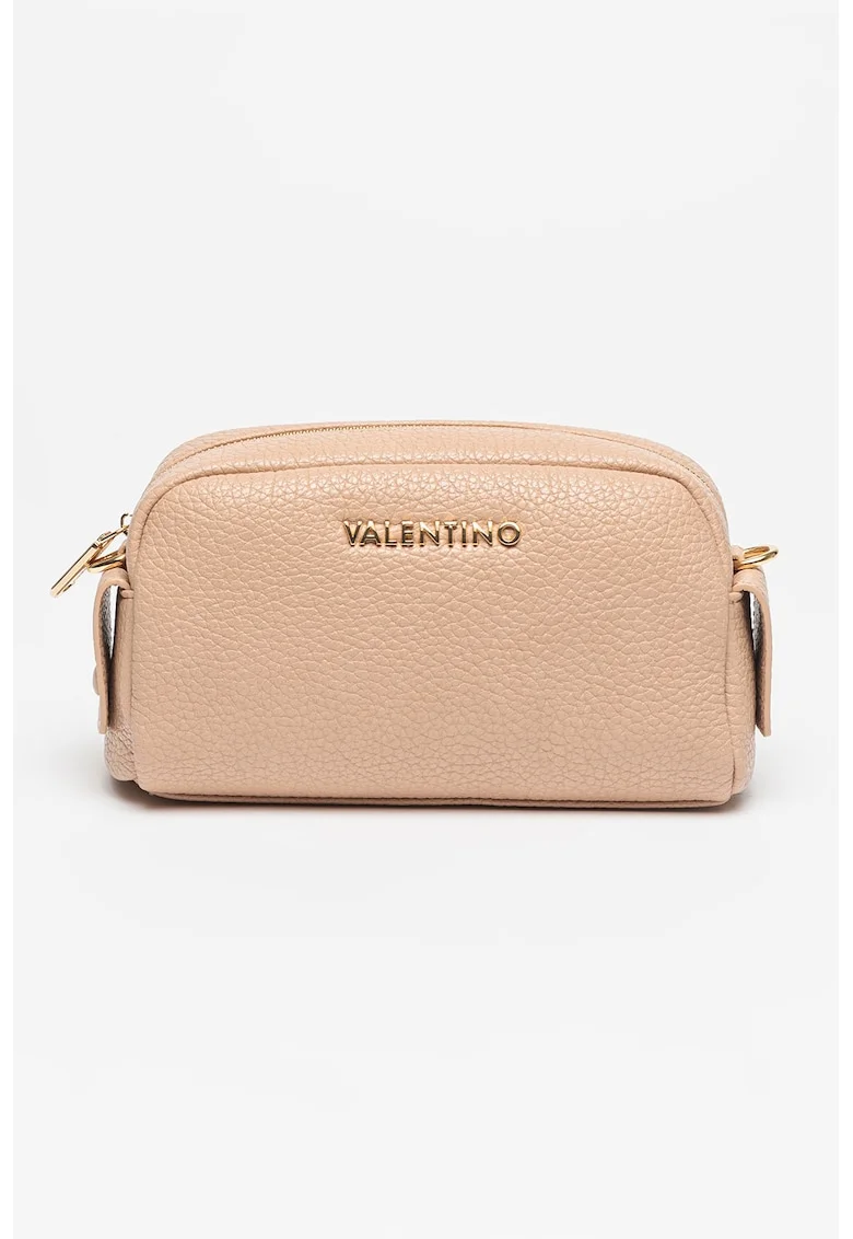Geanta crossbody de piele ecologica Blossom, Roz prafuit