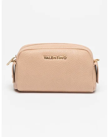 Geanta crossbody de piele ecologica Blossom, Roz prafuit