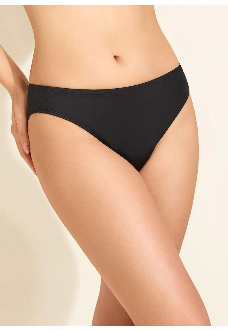 Slip de baie clasic Isla, Negru