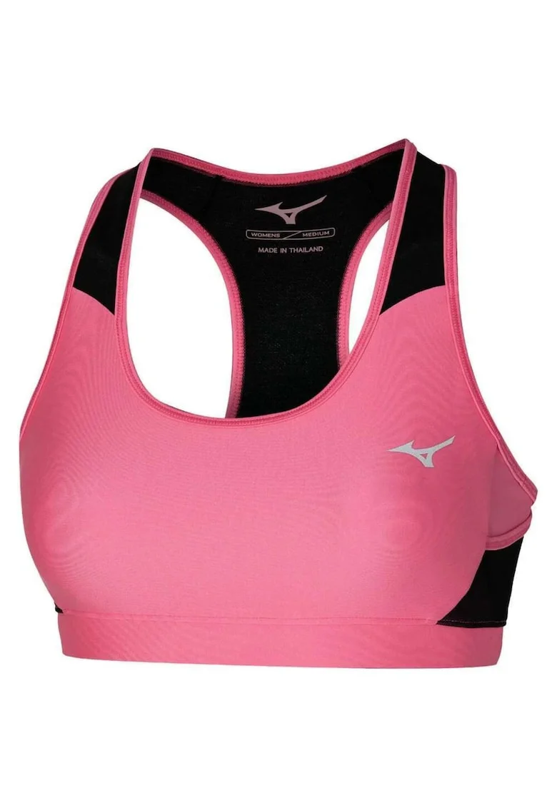 Bustiera alergare dama  Alpha SS 2025, Negru/Roz