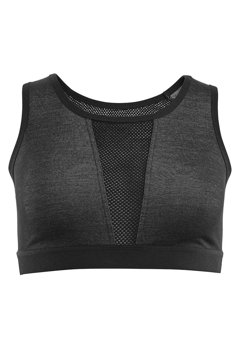 Bustiera dama  FlexWool, Negru