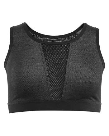 Bustiera dama  FlexWool, Negru