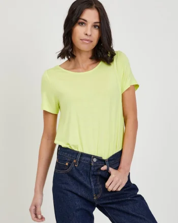 Tricou body cu decolteu la spate