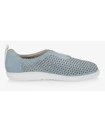 Pantofi sport slip on cu perforatii decorative