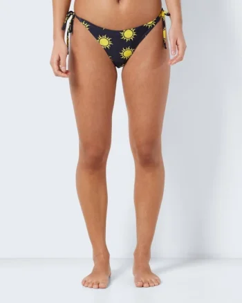 Slip de baie cu imprimeu grafic