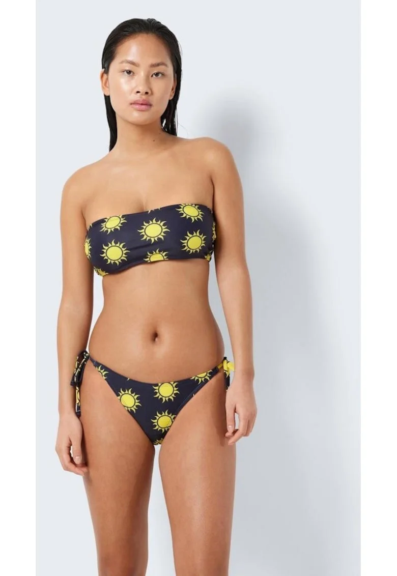 Sutien de baie bandeau cu imprimeu