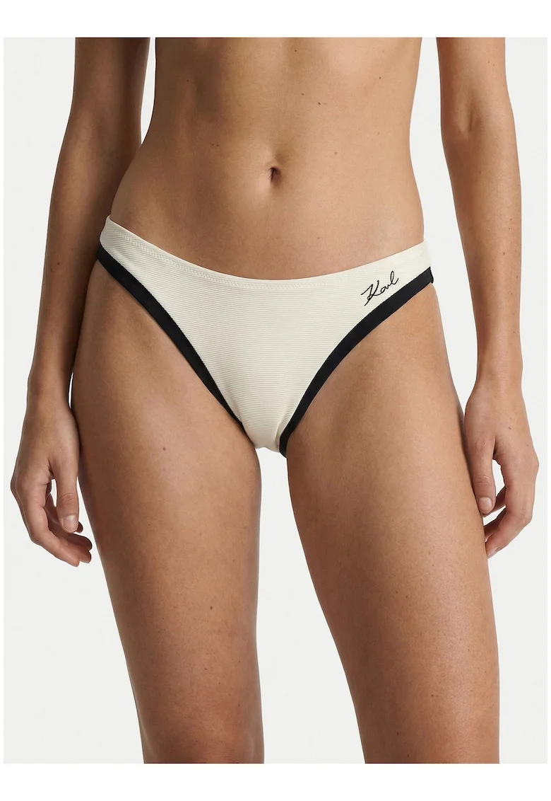 Slip de bikini dama,  bej, material elastic