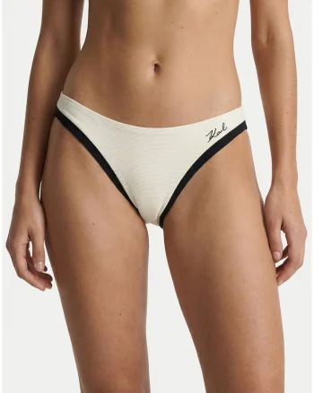 Slip de bikini dama,  bej, material elastic