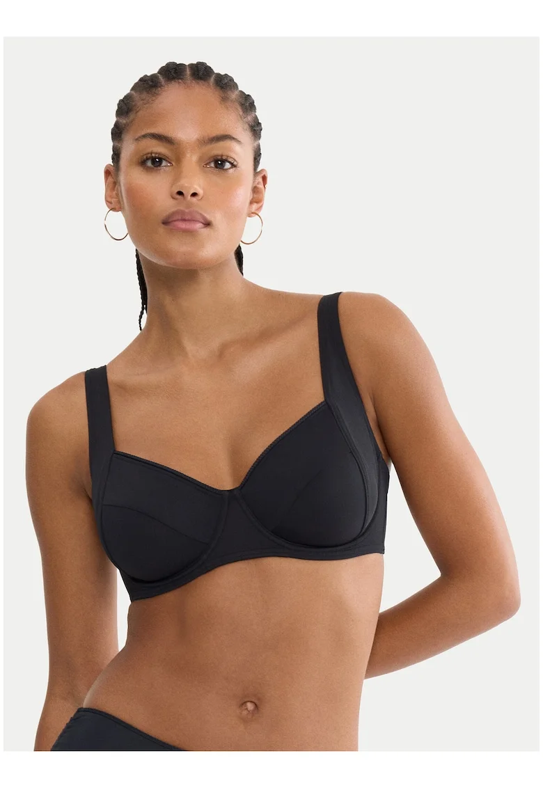 Sutien de bikini  negru, Negru