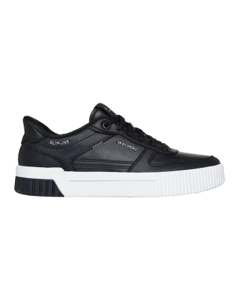 Pantofi sport din piele ecologica Jade Slip Ins, Negru