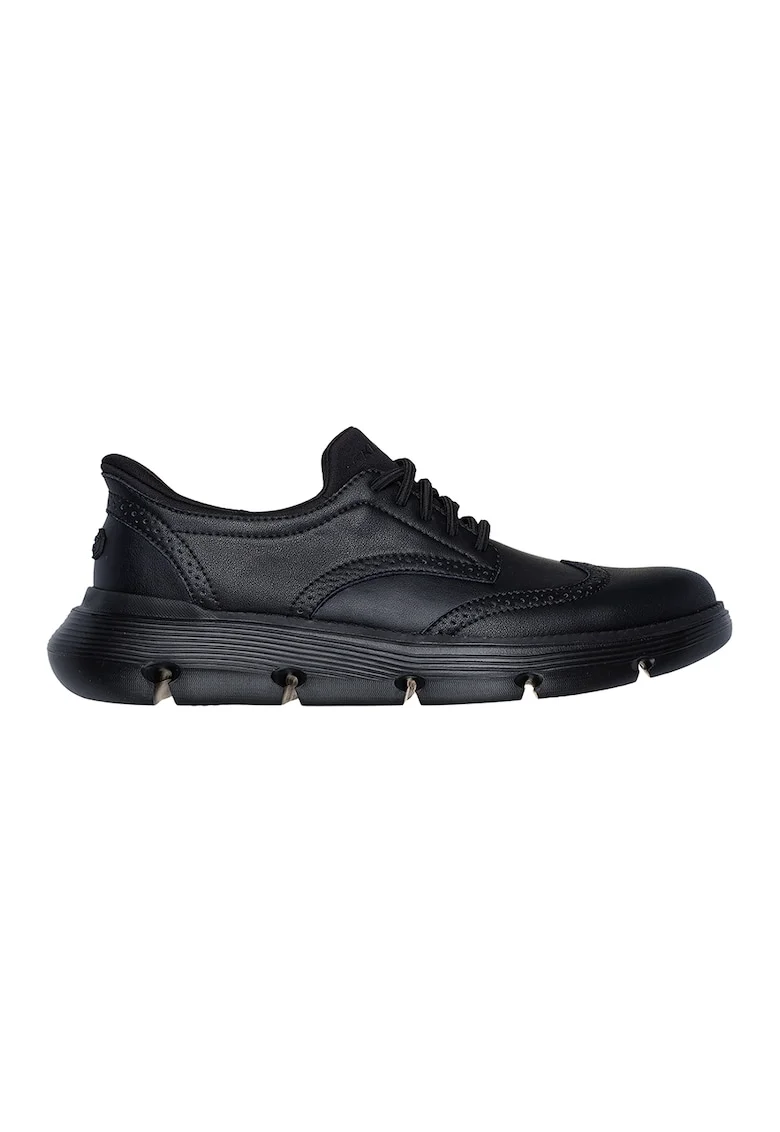 Pantofi sport cu piele Slip-Ins, Negru