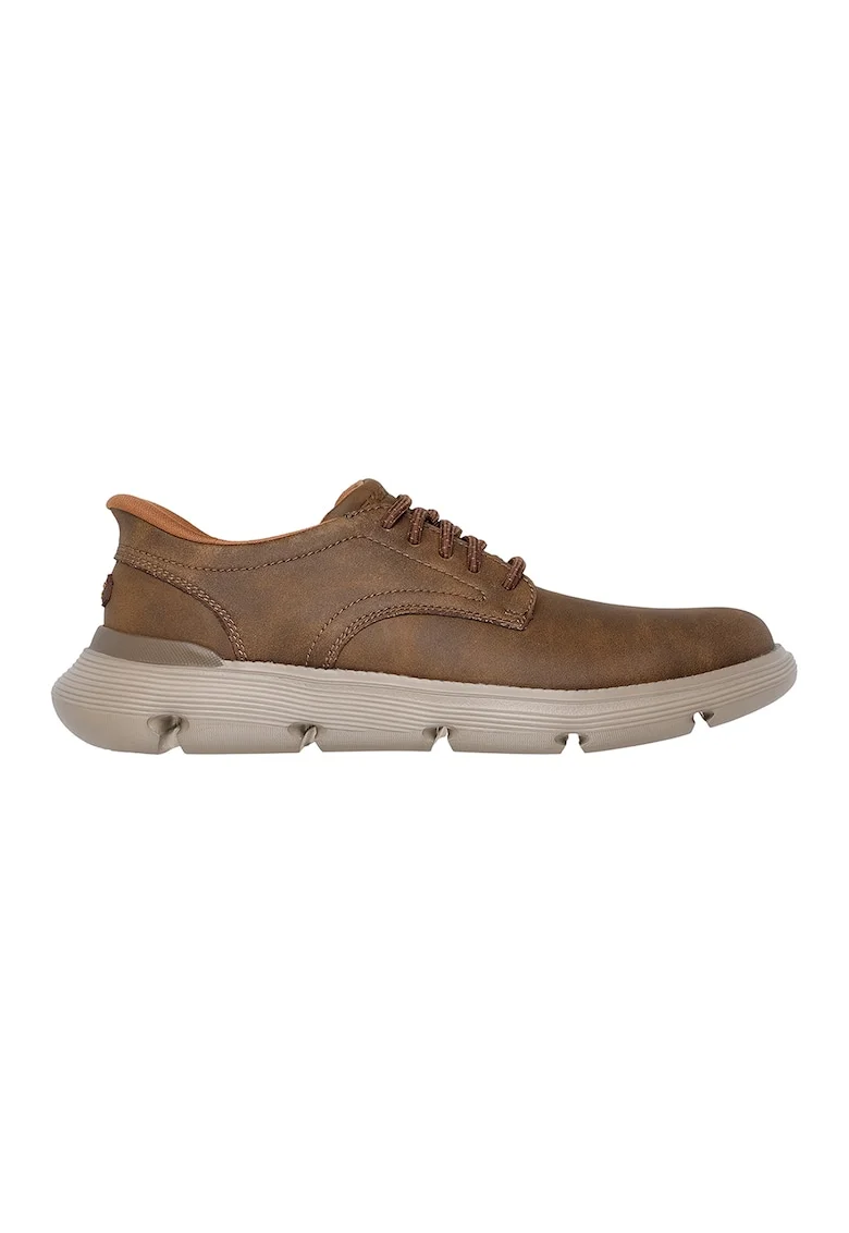 Pantofi sport Slip-ins® Garza Duran cu insertii din piele, Maro scortisoara