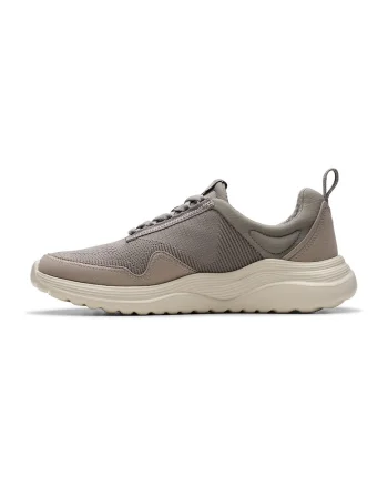 Pantofi sport slip-on din material textil, Grej