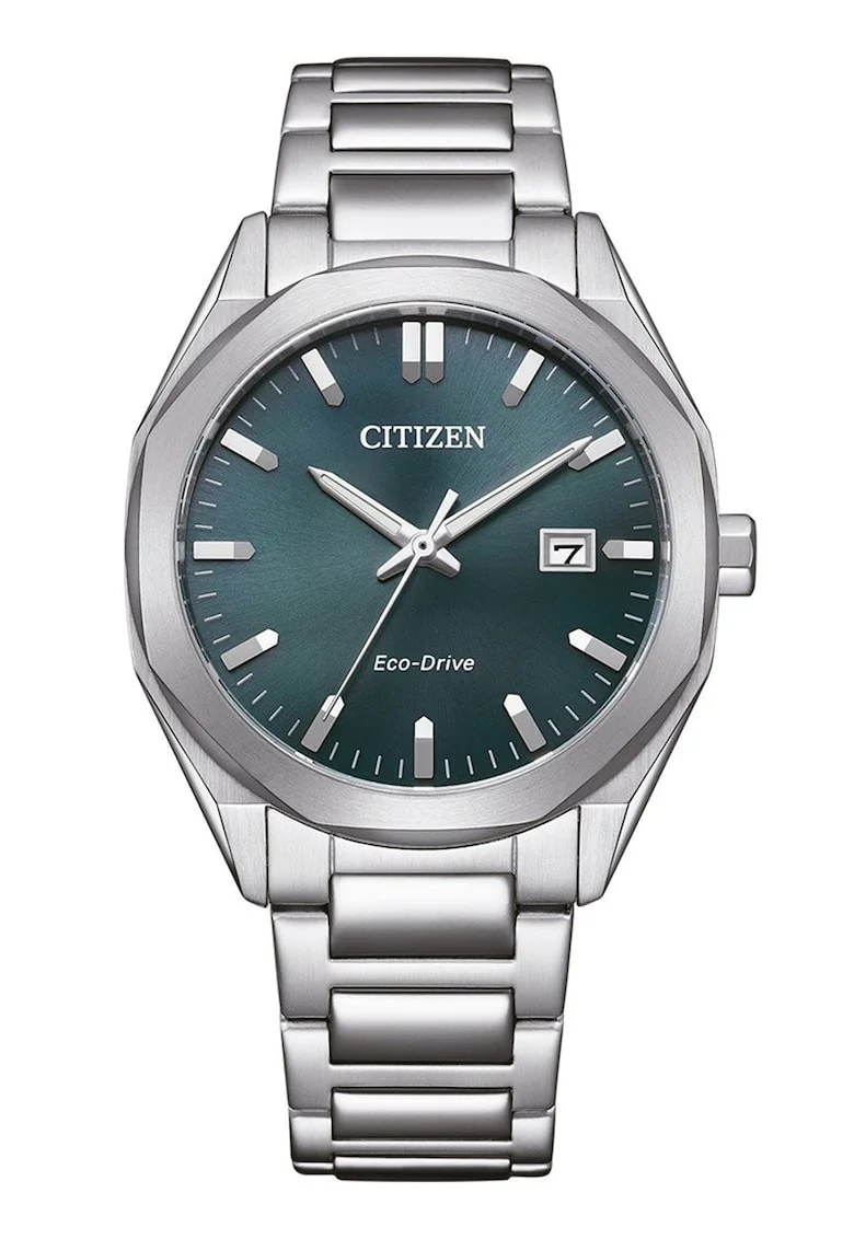 Ceas - 48661, Argintiu/Verde englez