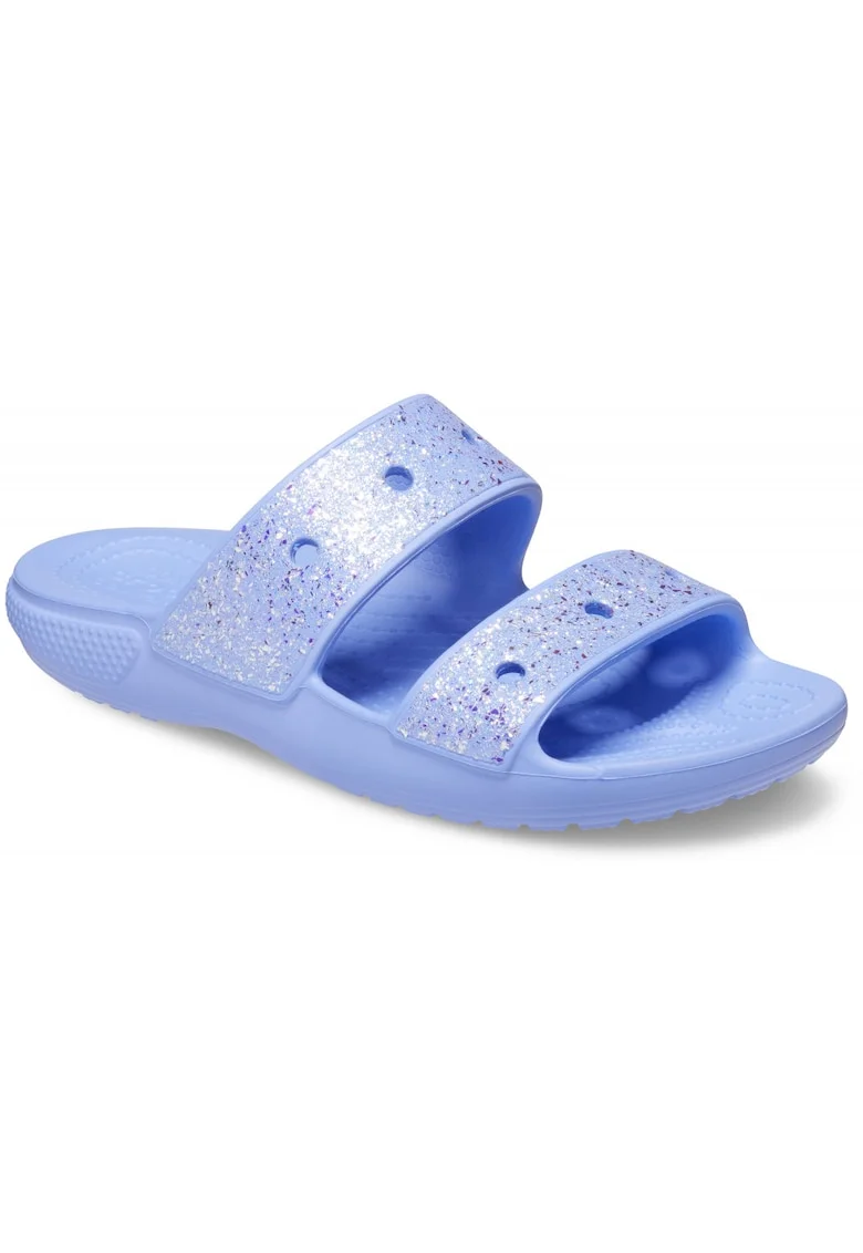Papuci Copii,  Classic Glitter, Croslite, Albastru, Albastru