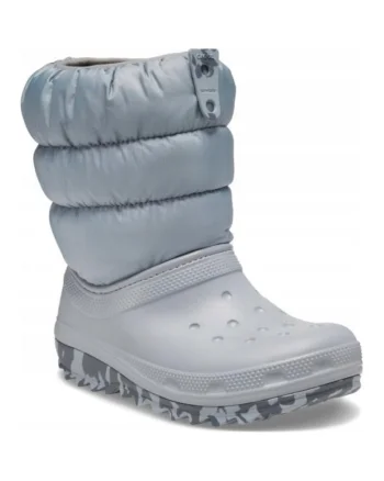 Cizme De Zapada Slip-on Copii,  Classic Neo Puff Boot, Gri, Gri