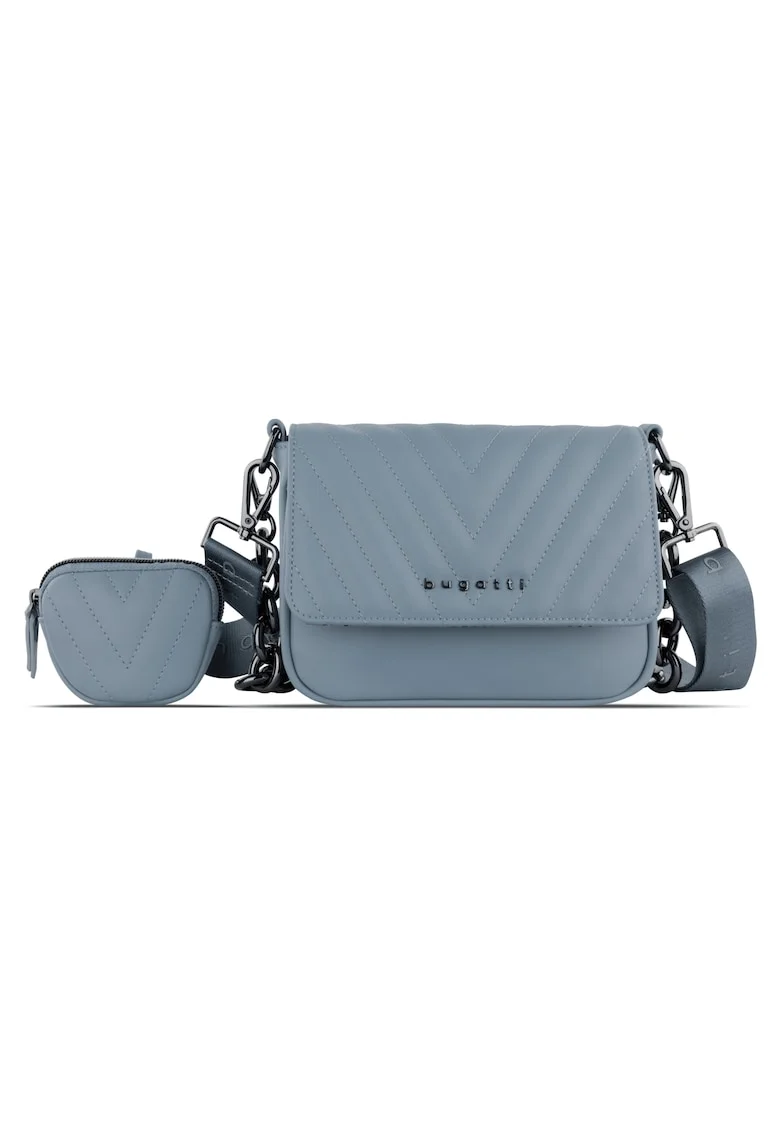 Geanta crossbody dama, model SIRA, Albastru inchis