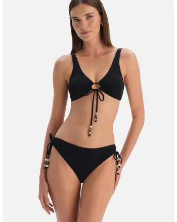 Slip cu model uni, Negru