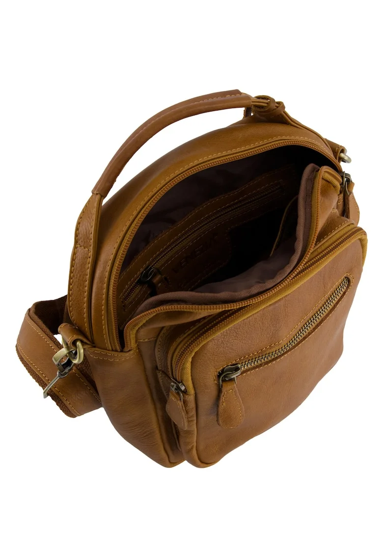 Geanta crossbody din piele cu bareta ajustabila