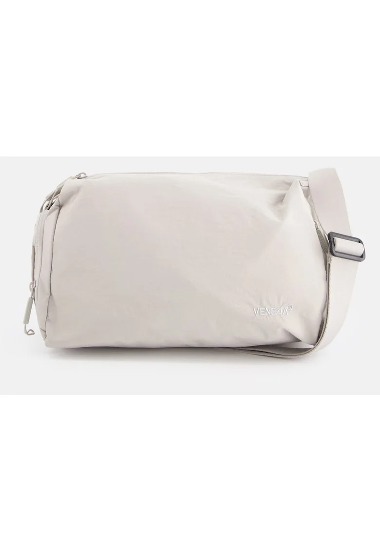 Geanta crossbody din material textil cu buzunare multiple