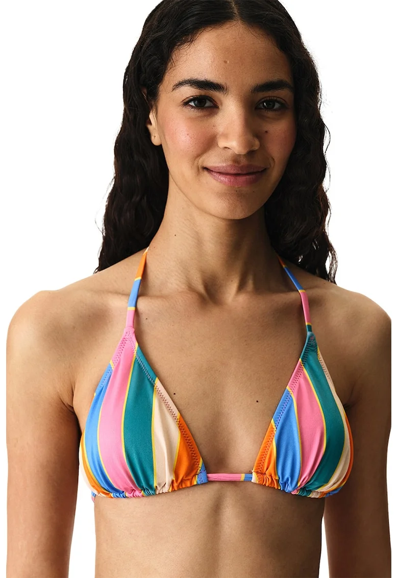 Sutien de baie cu bureti detasabili, Multicolor