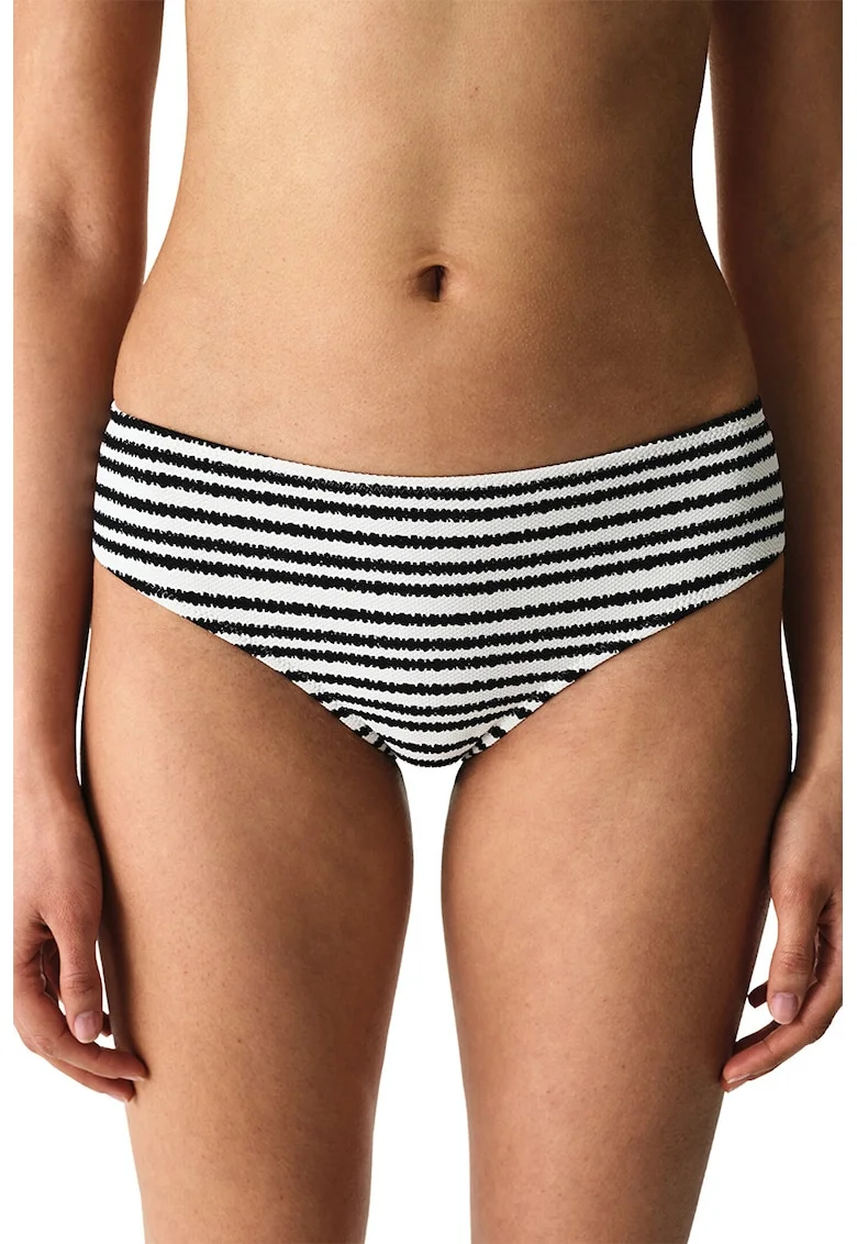 Slip cu dungi, Alb/Negru