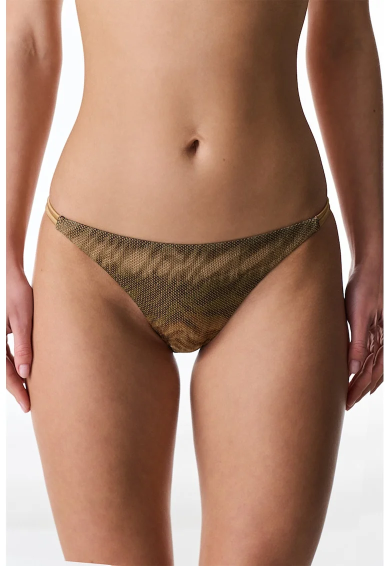 Slip brazilian cu model uni, Maro