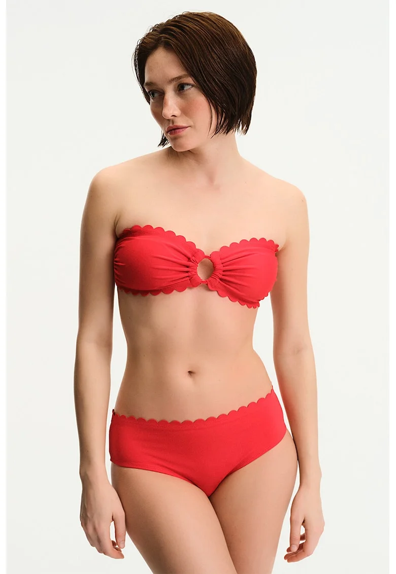Sutien bandeau, Rosu
