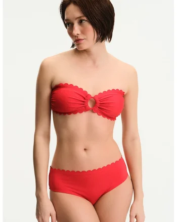 Sutien bandeau, Rosu