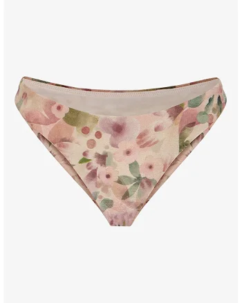 Slip cu model floral, Multicolor